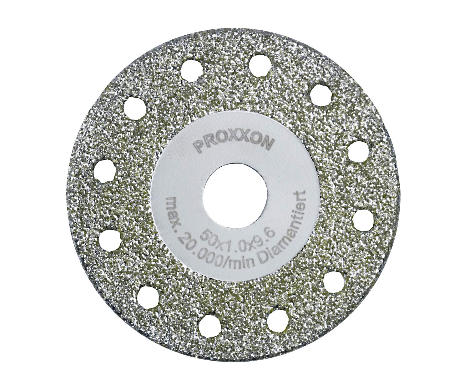 Proxxon 28557 Cutting and Profiling Disc, Diamond-Coated 50 x 1 x 10 mm, for LHW + LHW/A