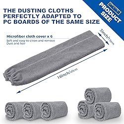 6pcs Dusters Replacement Cloth Retractable Gap Dust