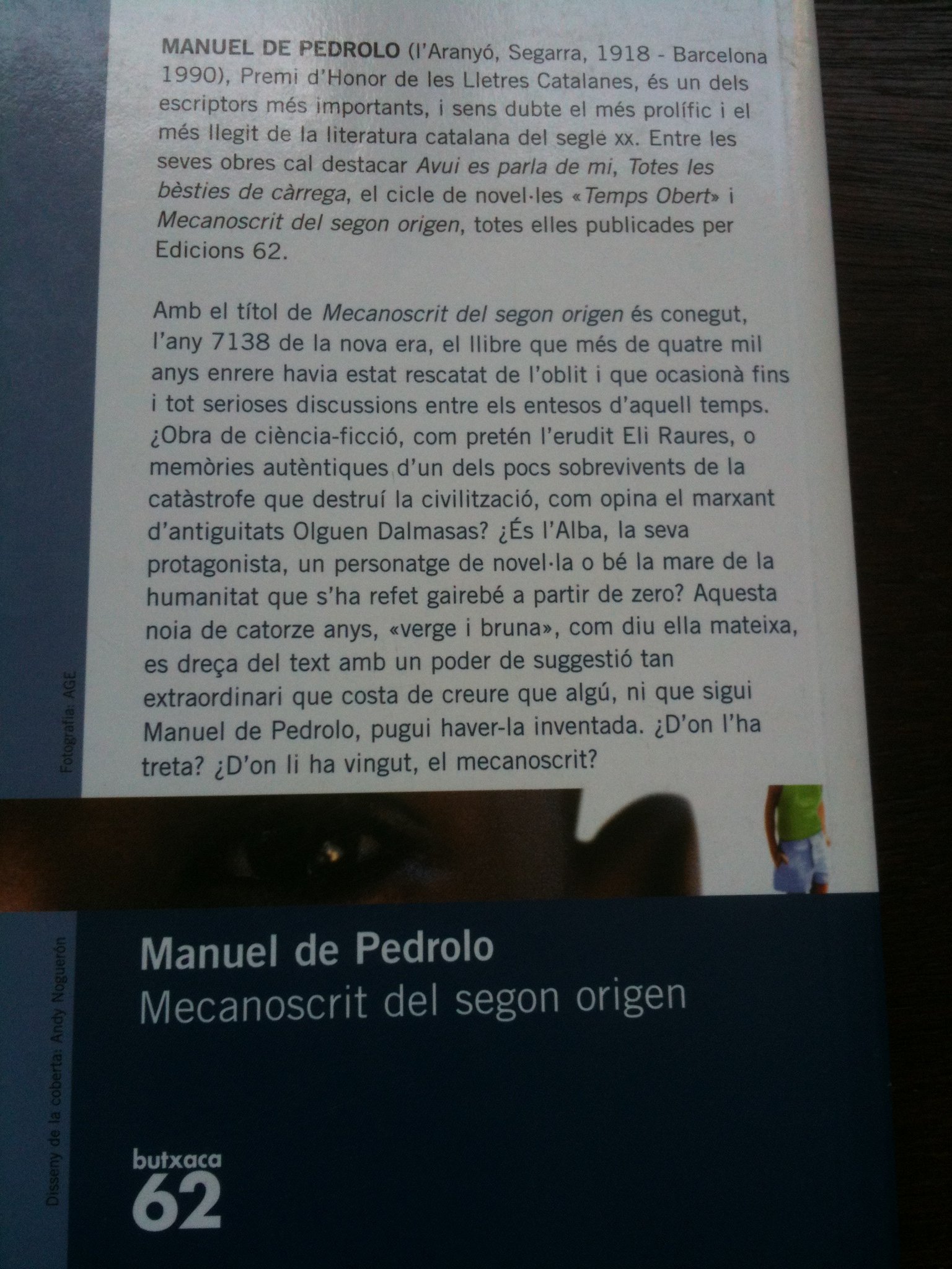 Mecanoscrit Del Segon Origen Butxaca Pedrolo Manuel De Amazon Es Libros
