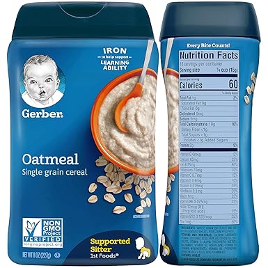 gerber whole grain cereal