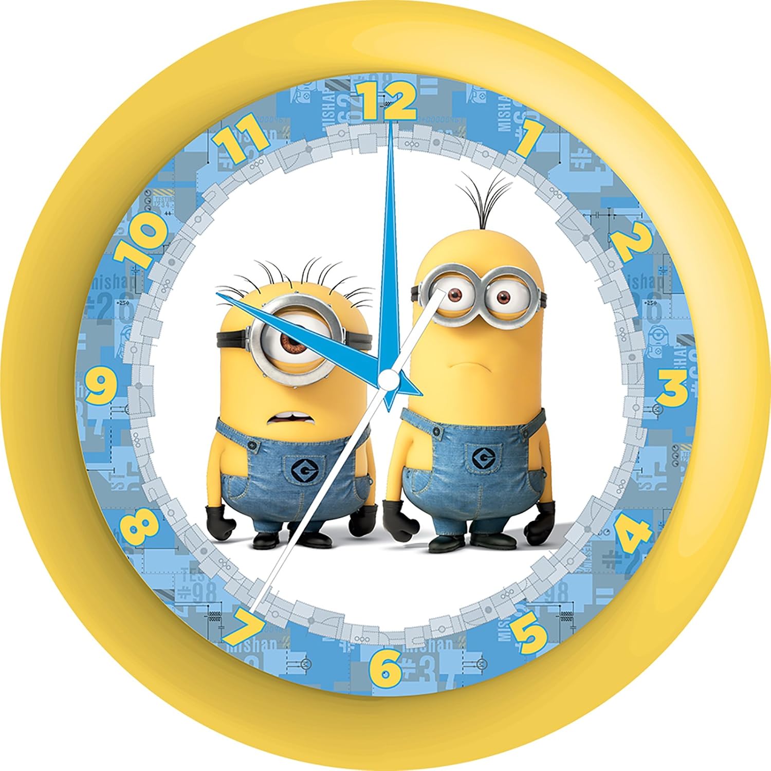 Minions Licensed Wall Clock Home & Kitchen