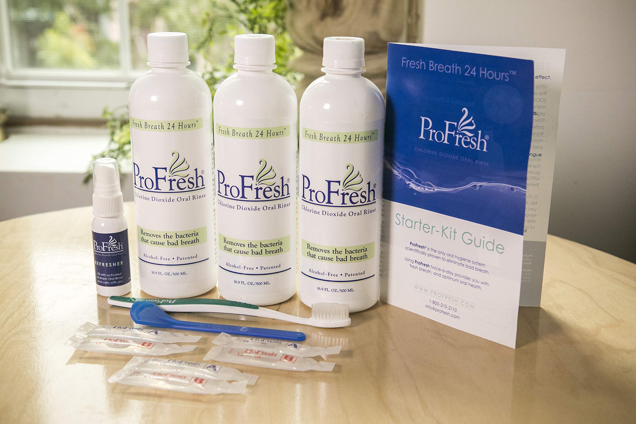 ProFresh BreathCare System Starter Kit, 6Week Supply, Chlorine Dioxide