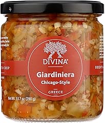 Divina, Giardiniera Chicago Style Mild, 13.7 Ounce