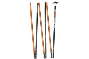 Climbing Technology Probe Finder 240 2I80906CTSTD Avalanche Probe, Black/Orange, One Size