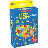 Scholastic USA Travel Card Game, State Capitals &amp; Geography, Ages 6+ | Scholastic USA Travel Card Game, Learn State Capitals &amp; U.S. Geography, Educational Family Game for Kids Ages 6+