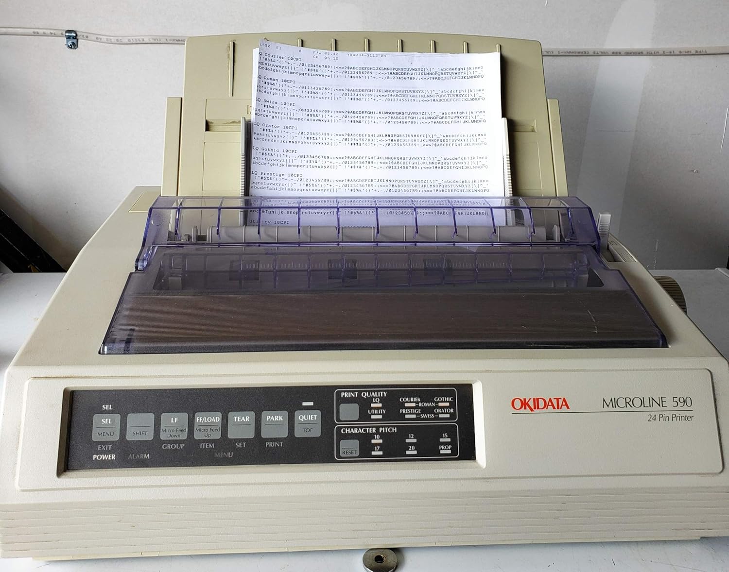 microline 420 printer