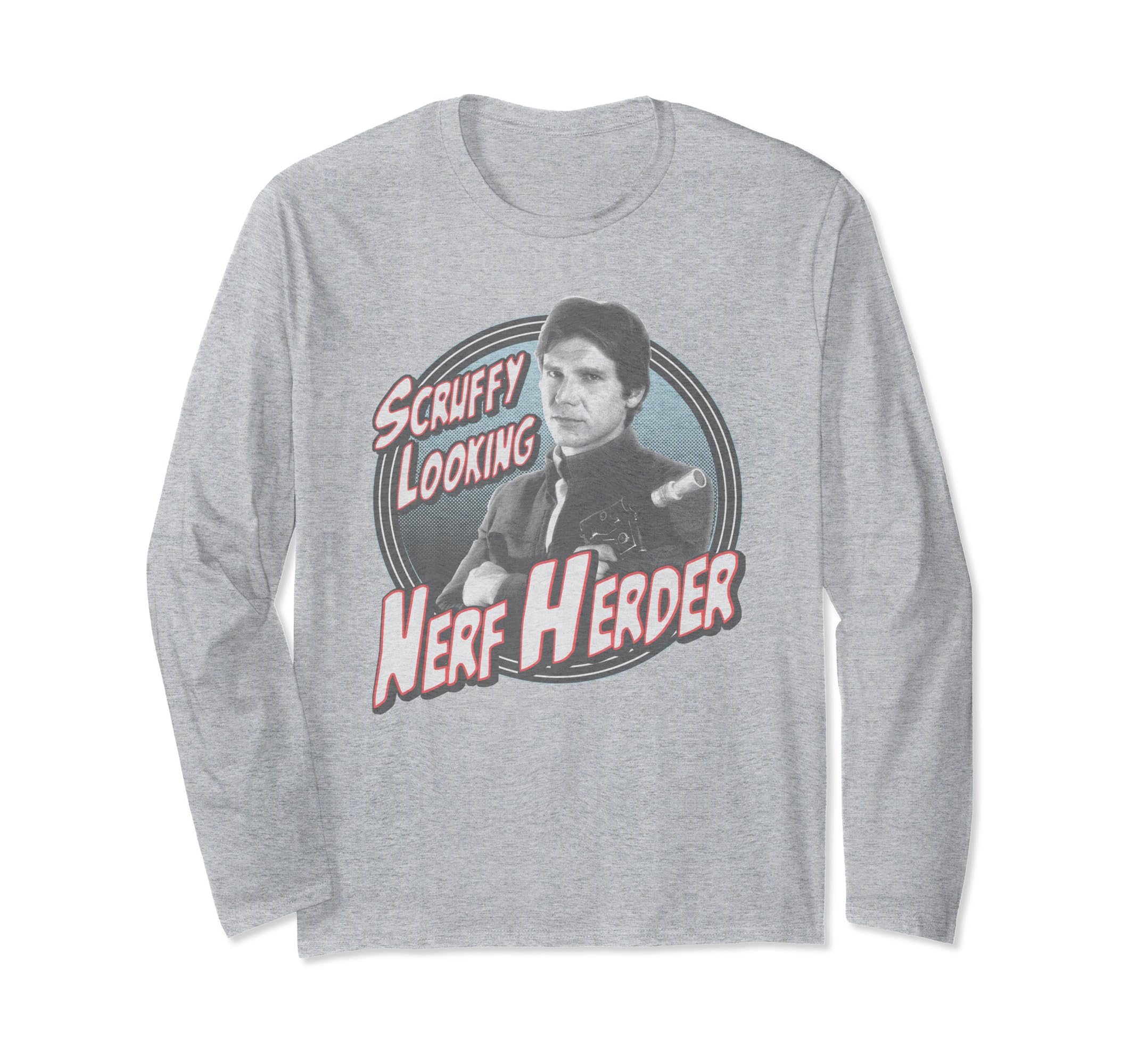 Star Wars Han Solo Scruffy Nerf Herder Long Sleeve T-Shirt