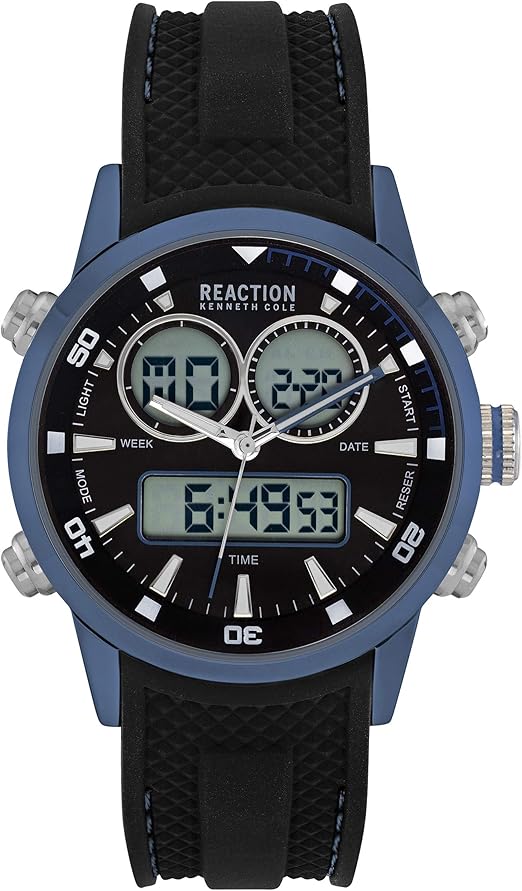 kenneth cole reaction analog digital watch