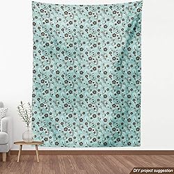 Lunarable Vintage Fabric by The Yard, Nostalgic