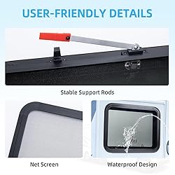 RVSNAIL RV Window for Trailer Camper, 30" W x 22" H