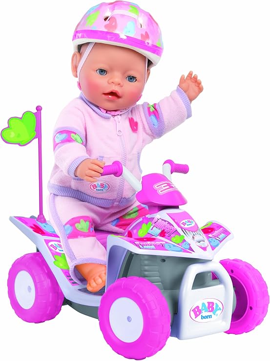 baby born remote control quad bike