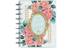 THE HAPPY PLANNER Happy Planner 12-Month Planner, January 2024–December 2024 Daily, Weekly, and Monthly Planner, Classic Size, Dashboard Layout, Metal-Disc-Bound Pages, House of Bridgerton, 7 by 9 3/4 Inches