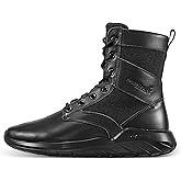Soulsfeng Tactical Boots for Men and Women Lightweight Sneaker Boots Work Hiking Military Booties