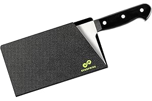 EVERPRIDE Butcher Chef Knife Edge Guard - Wide Knives Blade Edge Protectors - Meat Cleaver Knife Sheath - BPA-Free Chef Knife