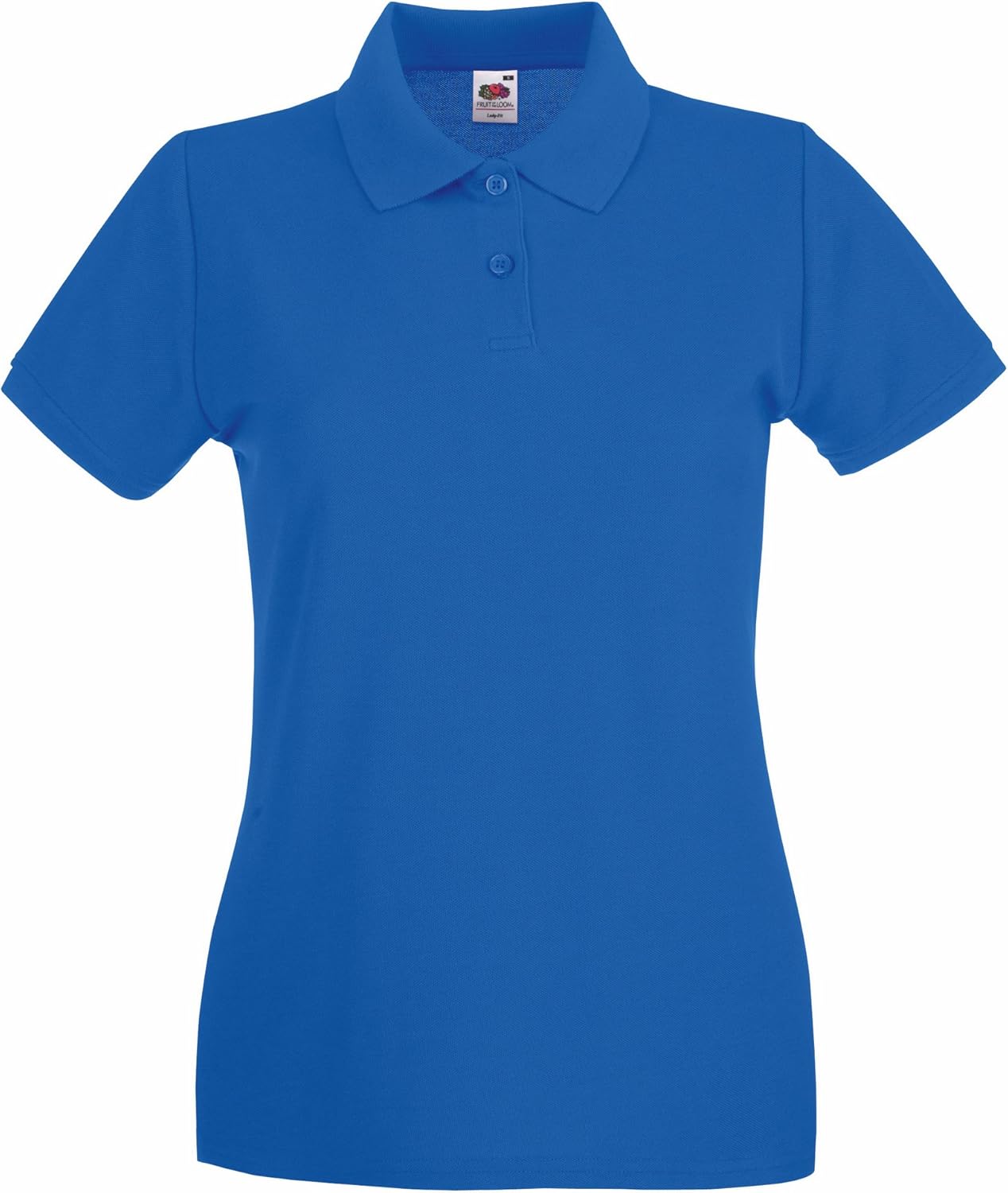Fruit of the Loom Lady-fit premium polo at  Women’s Clothing store