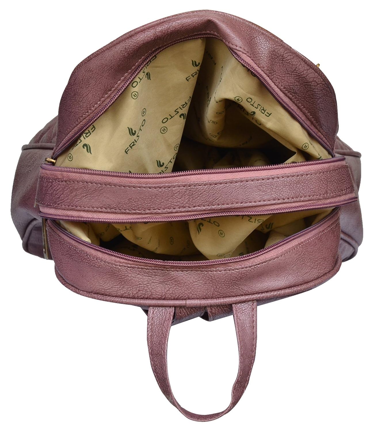 fristo women backpack(frb-282) purple