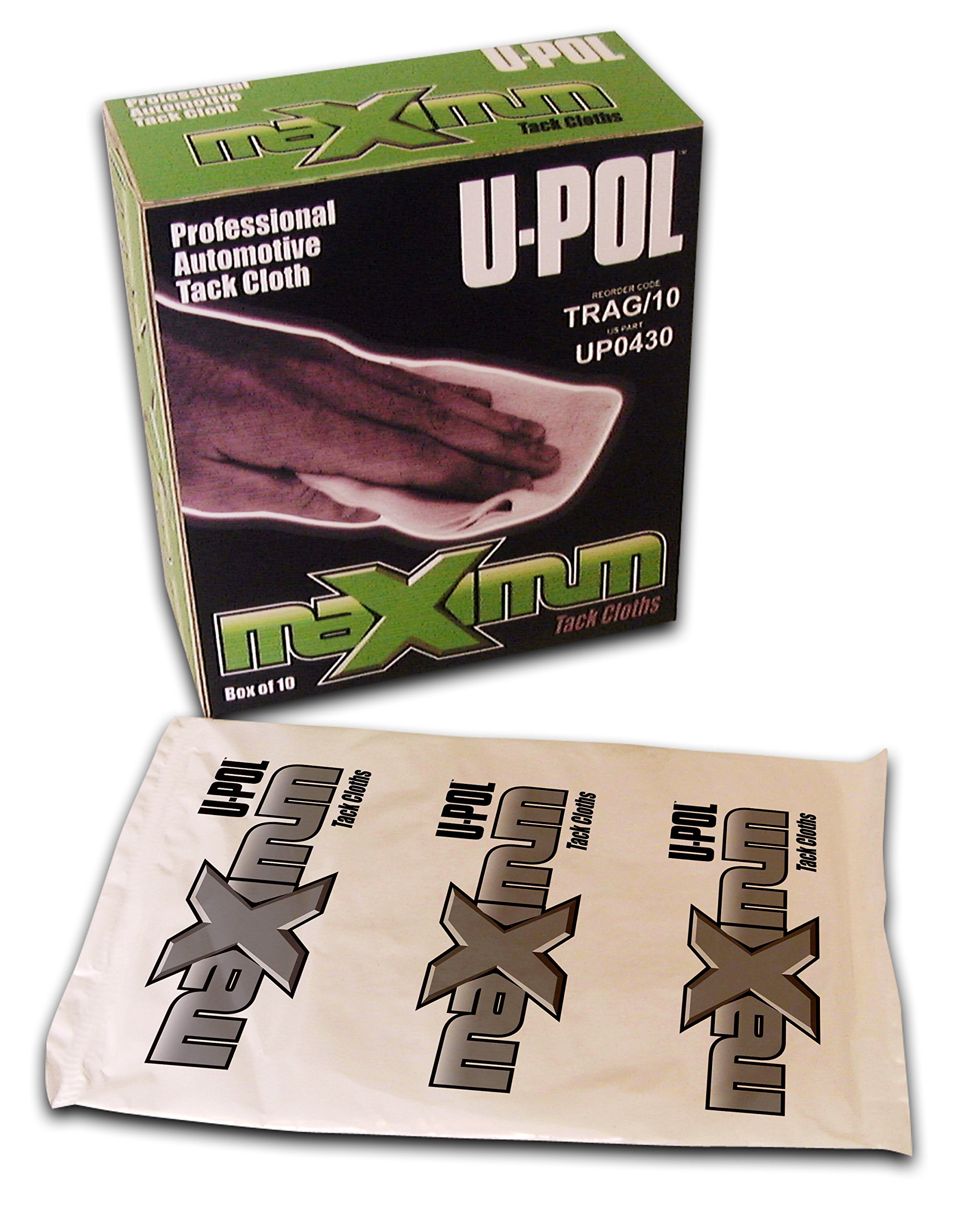 U-Pol TRAG/10 High Performance Tack Cloth, Set of 10