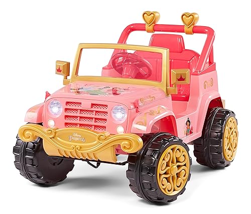 Kid Trax Disney Princess Heart of Gold 4x4 Kids Electric Ride On