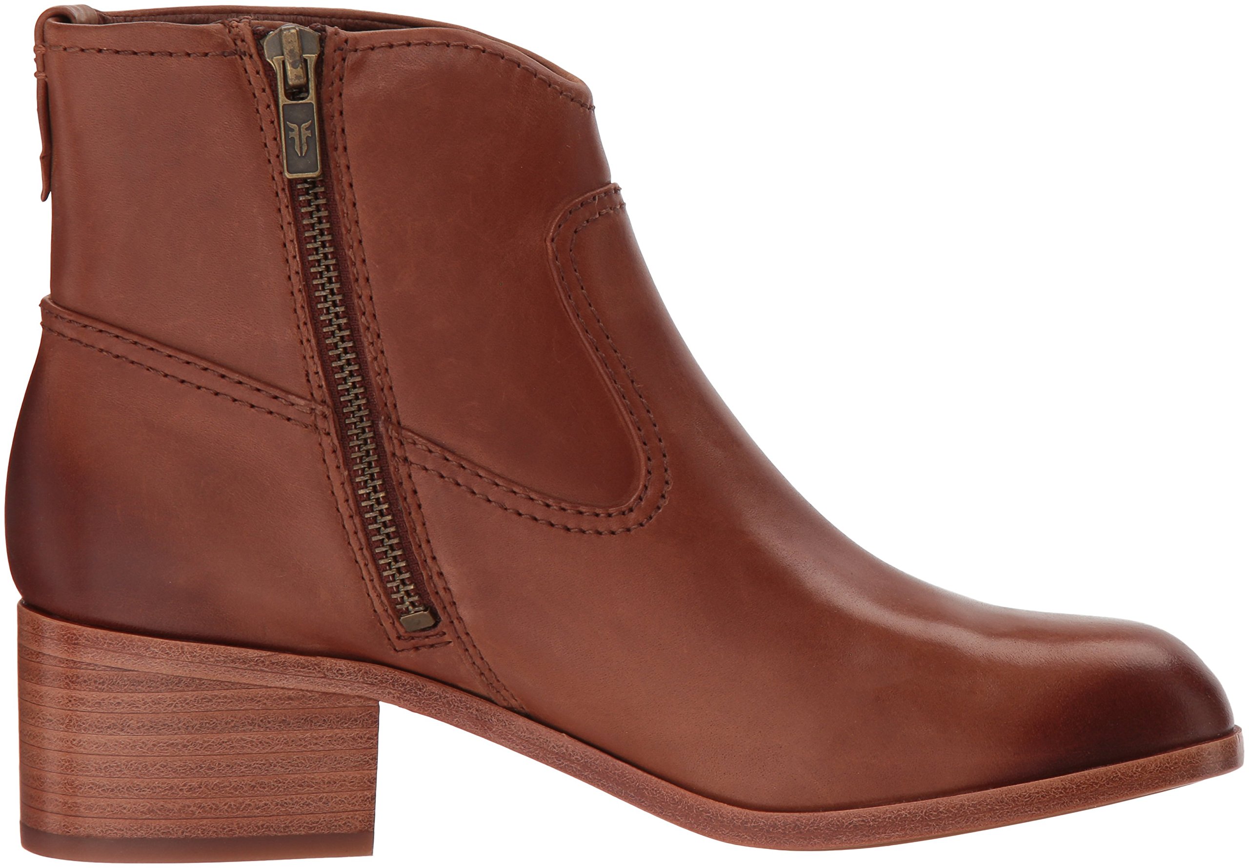 frye claire bootie cognac