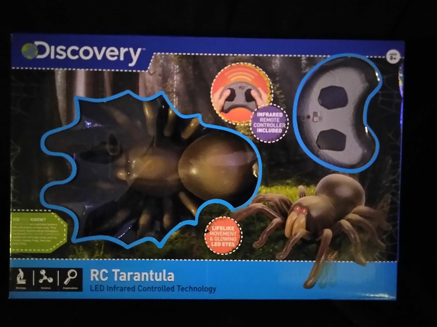 discovery remote control spider