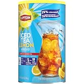 Lipton Reduced Sugar Iced Tea 38qt Lemon