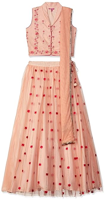 Girls' Regular Fit Salwar Suit Set