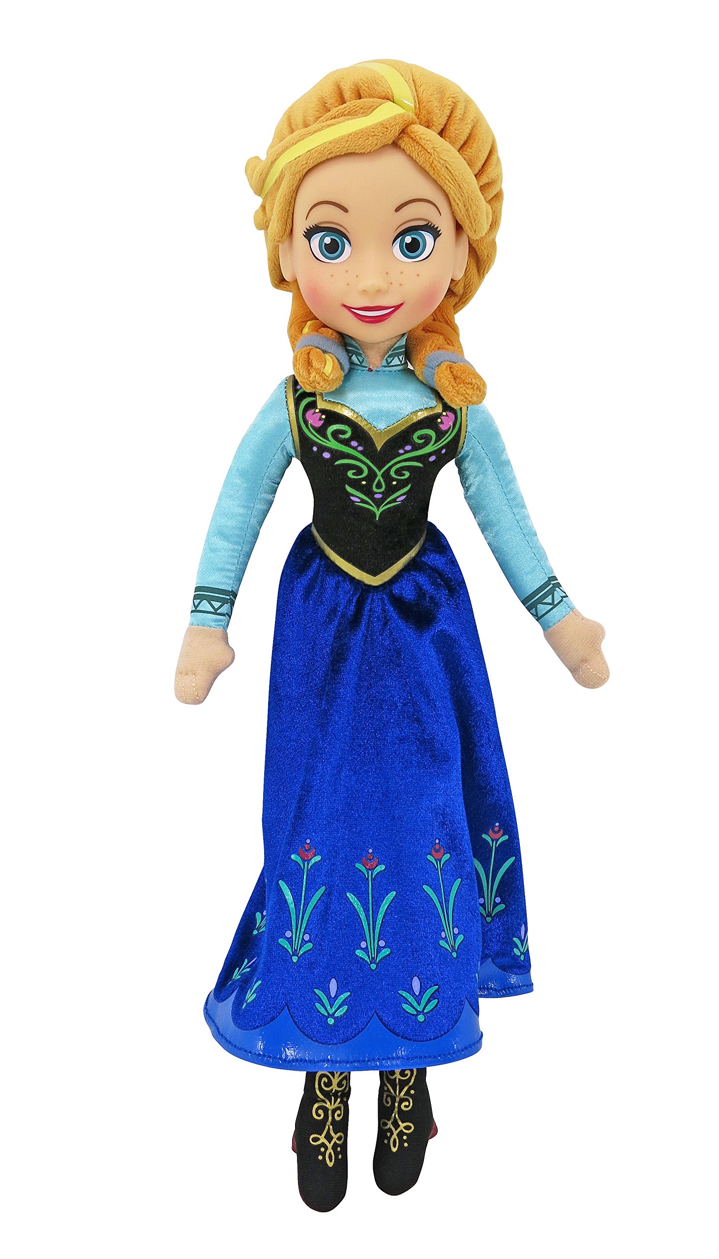 disney frozen singing anna plush