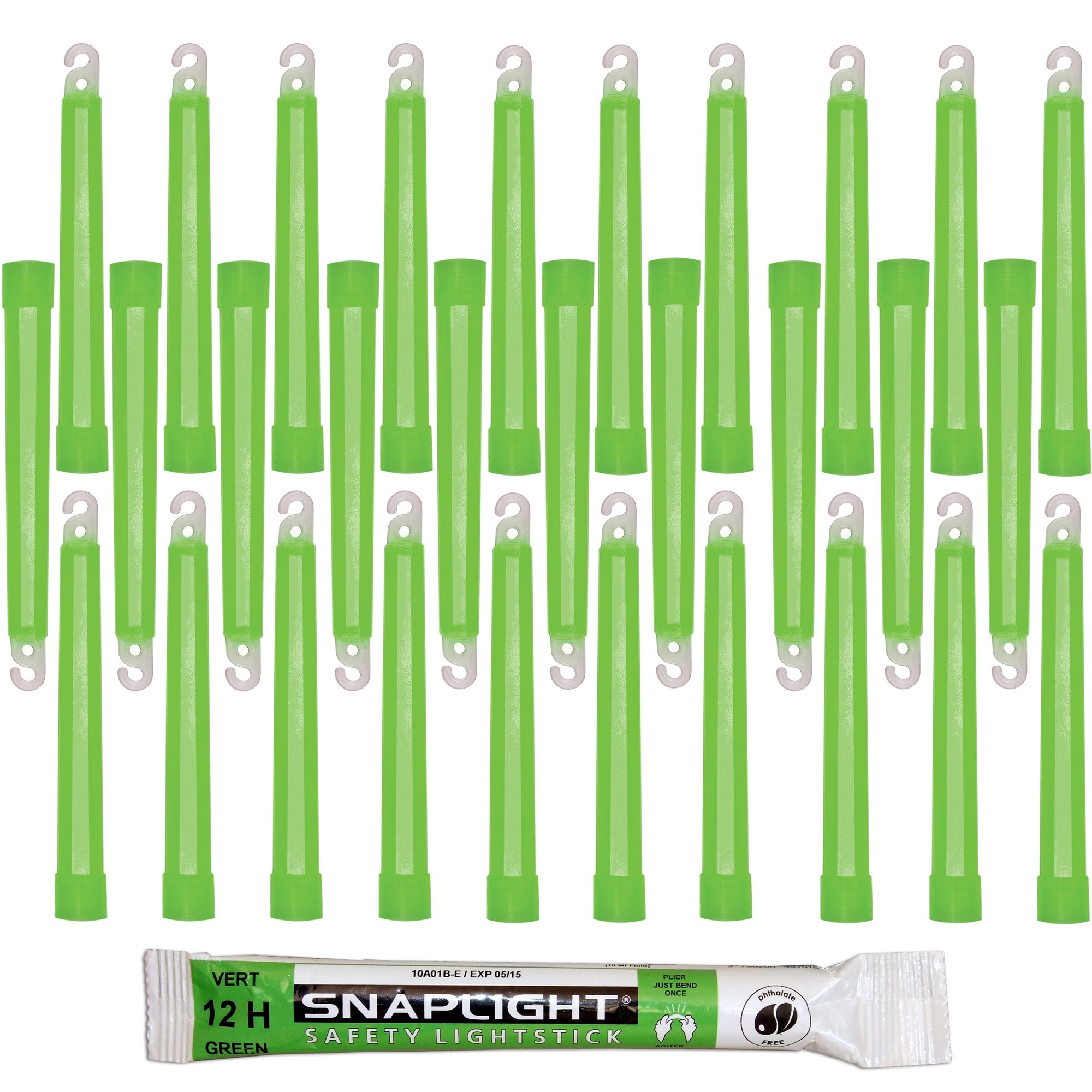 Technology sa8-308076am Light Stick Cyalume SnapLight Blue Super Bright with 8 Hour Duration, Glow Sticks Light Sticks, 15 cm (Pack of 20), Military grade, REACH compliant