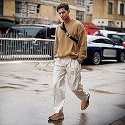 Jousen Mens Boots Retro Chelsea Boots Mens Casual