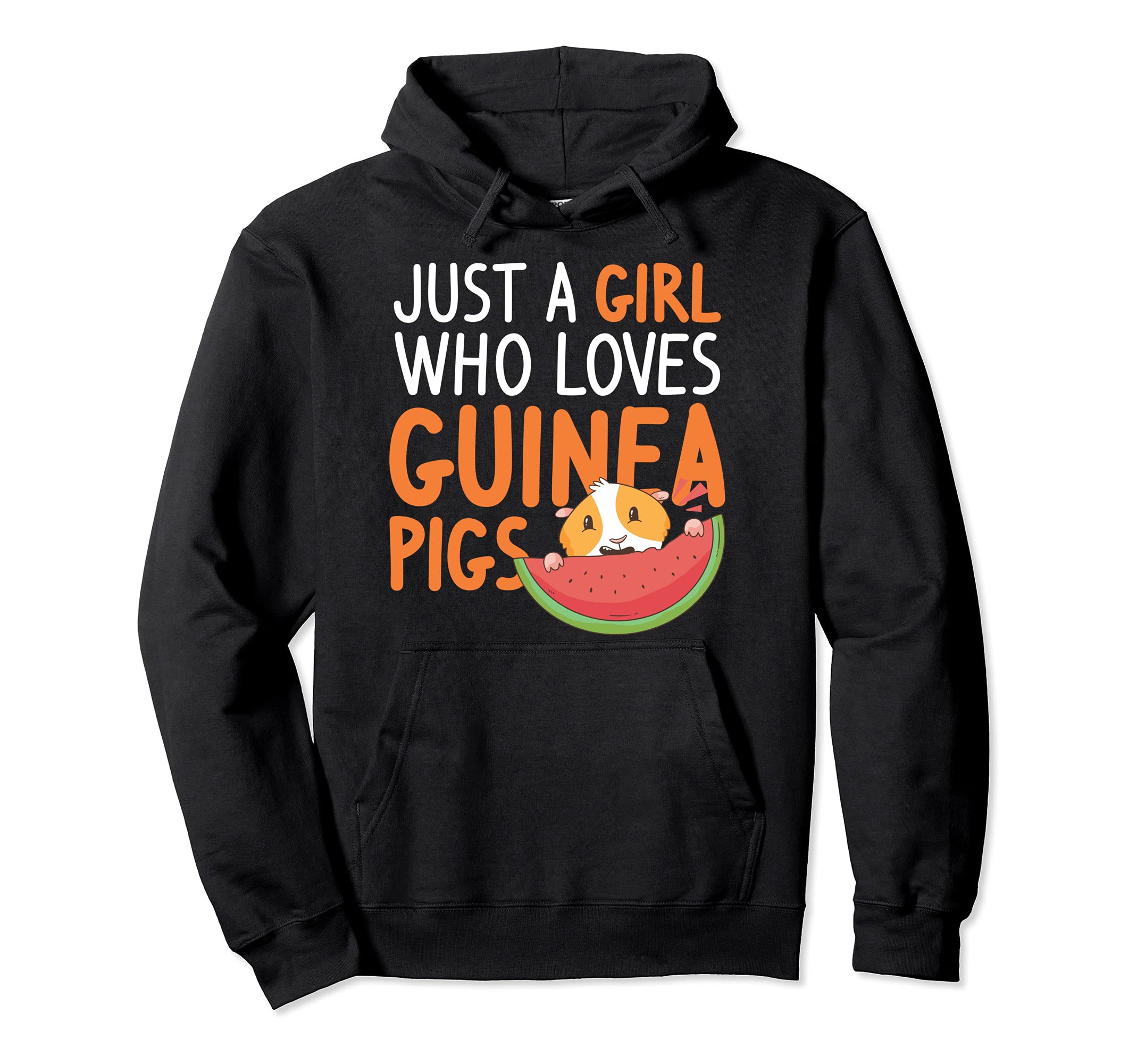 Just A Girl Who Loves Guinea Pigs Pet Animal Guinea Pig Pullover Hoodie