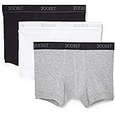 2(X)IST Men's Essential Cotton No Show Trunk 3-Pack