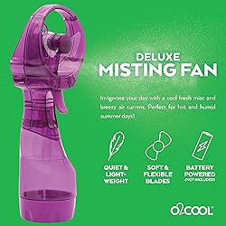 O2COOL Deluxe Handheld Battery Powered Water