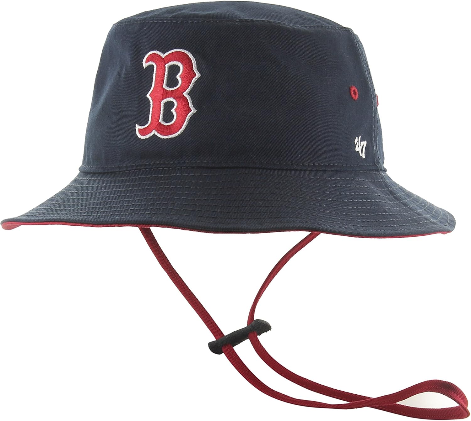 '47 MLB Boston Red Sox Kirby Bucket Hat, Navy, One Size, Boston Red Sox