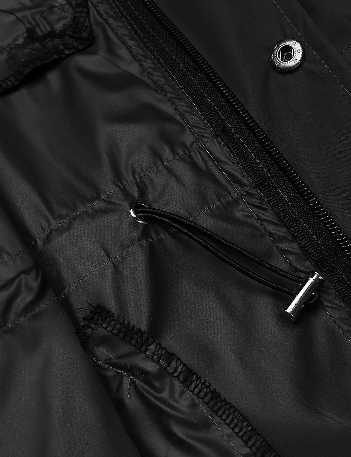 COOFANDY Men's Waterproof Rain Jacket With Hood Windproof Lightweight Outdoor Long Raincoat at  Men’s Clothing store