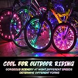 GeschenPark LED Bike Wheel Lights Set for 12 to 29 Inch Bikes Kids Teens view 2
