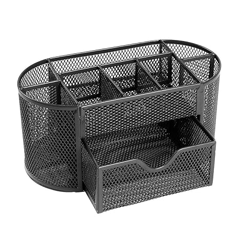 Buy Istore Beautiful Mini Metal Mesh Desk Organizer Storage Box