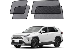 XCBYT Car Window Shade for 2019-2024 Toyota RAV4 Window Covers Side Window Sun Shade Car Window Shade for Baby with Breathable Mesh Insulate Heat and UV for Sleep Camping Breastfeeding