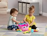 LeapFrog Shapes & Sharing Picnic Basket Educational Toy Pink 16 Pieces view 9