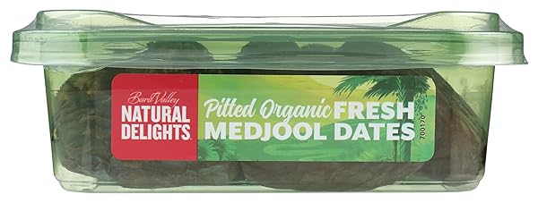 ORGANIC PITTED MEDJOOL DATES, 12 OUNCE