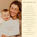 Omni & Ori Inspirational Baby Journal Memory Book Cream Gold 172 Pages view 7