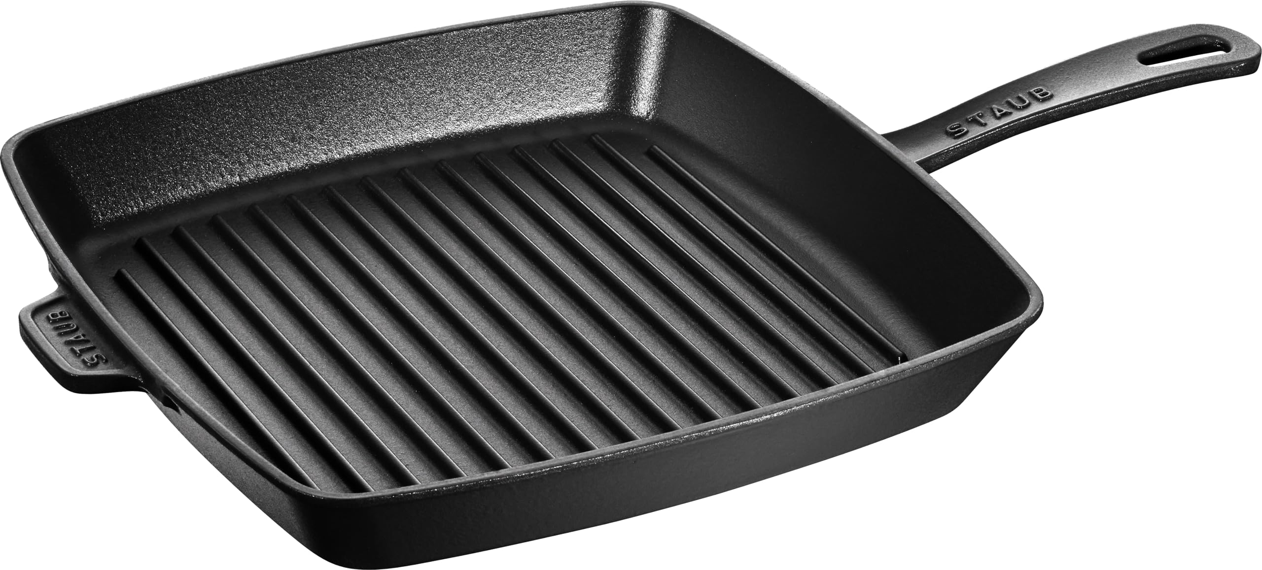 STAUB Cast Iron Square American Grill Pan, Black, 30 cm