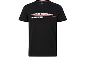Porsche Motorsport Men's Black T-Shirt