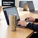 Hemway Craft Glitter Gold Silver 100g Fine Glitter for Crafts Resin Cosmetic view 8