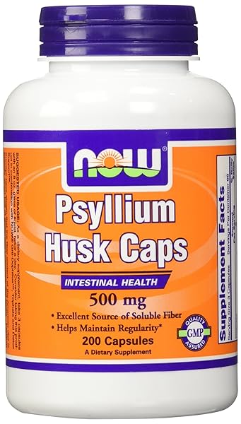 PSYLLIUM HUSK 500 MG 200 CAPSULES (PACK OF 2)