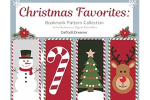 Christmas Favorites: Bookmark Pattern Collection : Artist Reference Digital Printables