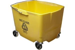 Impact Products 35 QT Replacement Mop Bucket - No Wringer, Yellow
