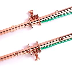 THE CIMPLE CO 4ft Copper Grounding Rod