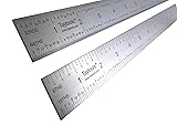 Taytools 24" Rigid Machinist Rule Ruler Hardened
