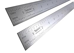 Taytools 24" Rigid Machinist Rule Ruler Hardened