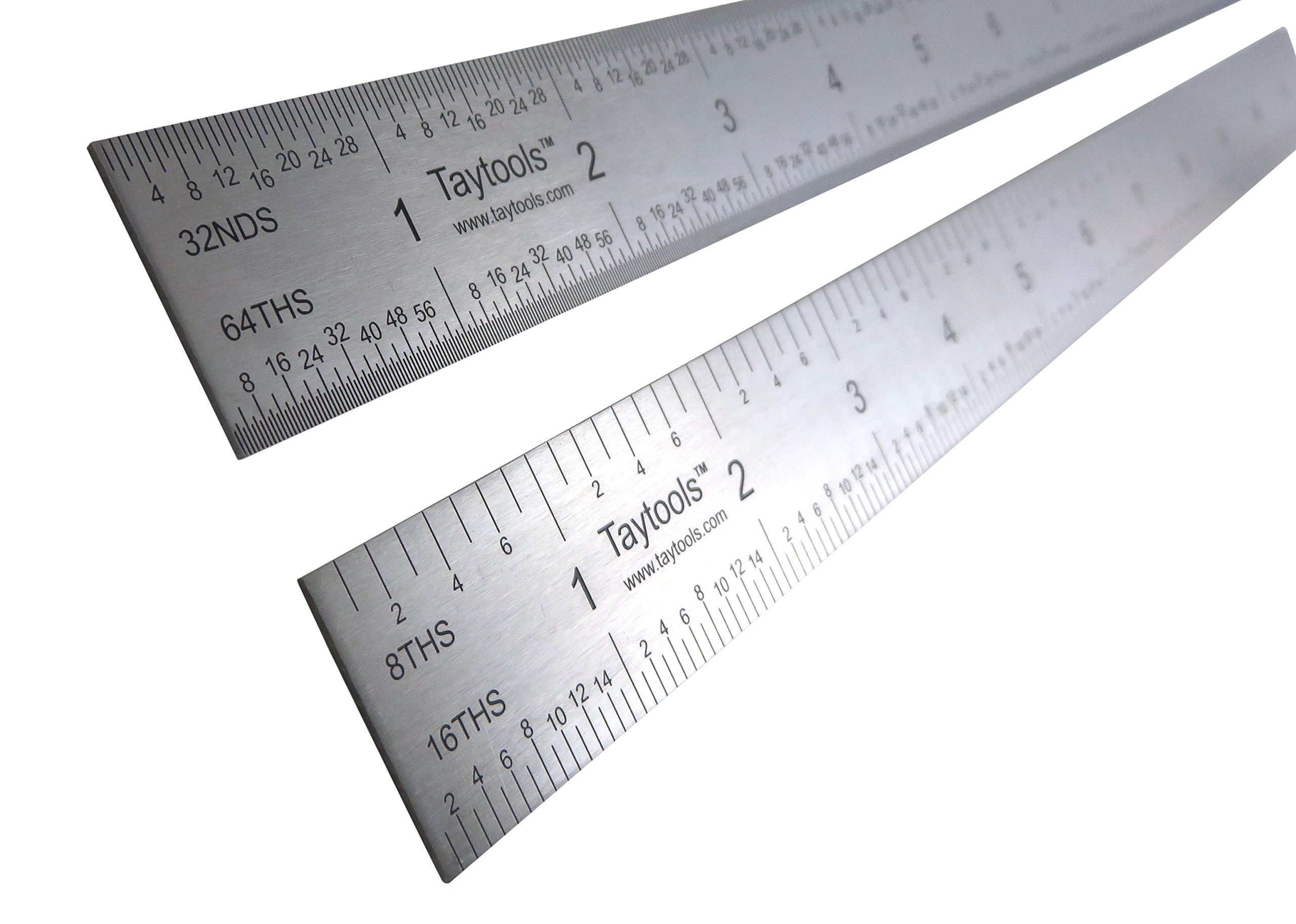 Taytools 24" Rigid Machinist Rule Ruler Hardened